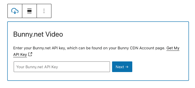 Secure Video with Bunny.net Bunny.net block