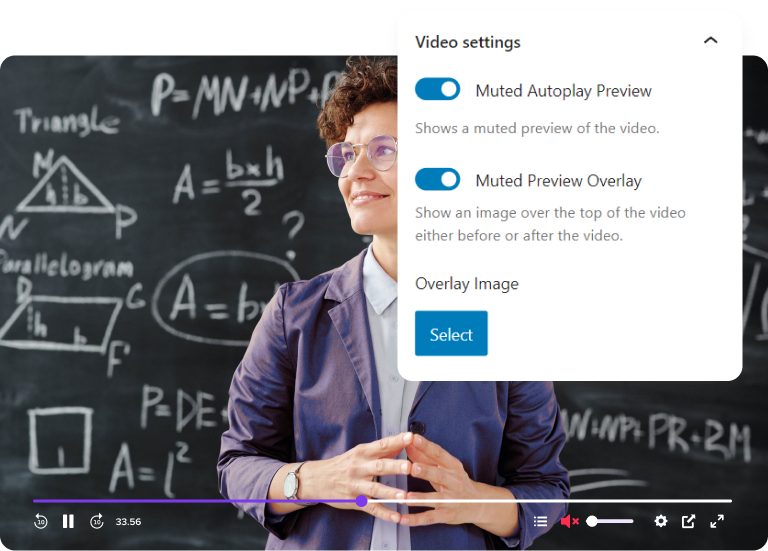 Sales & Marketing Video Settings