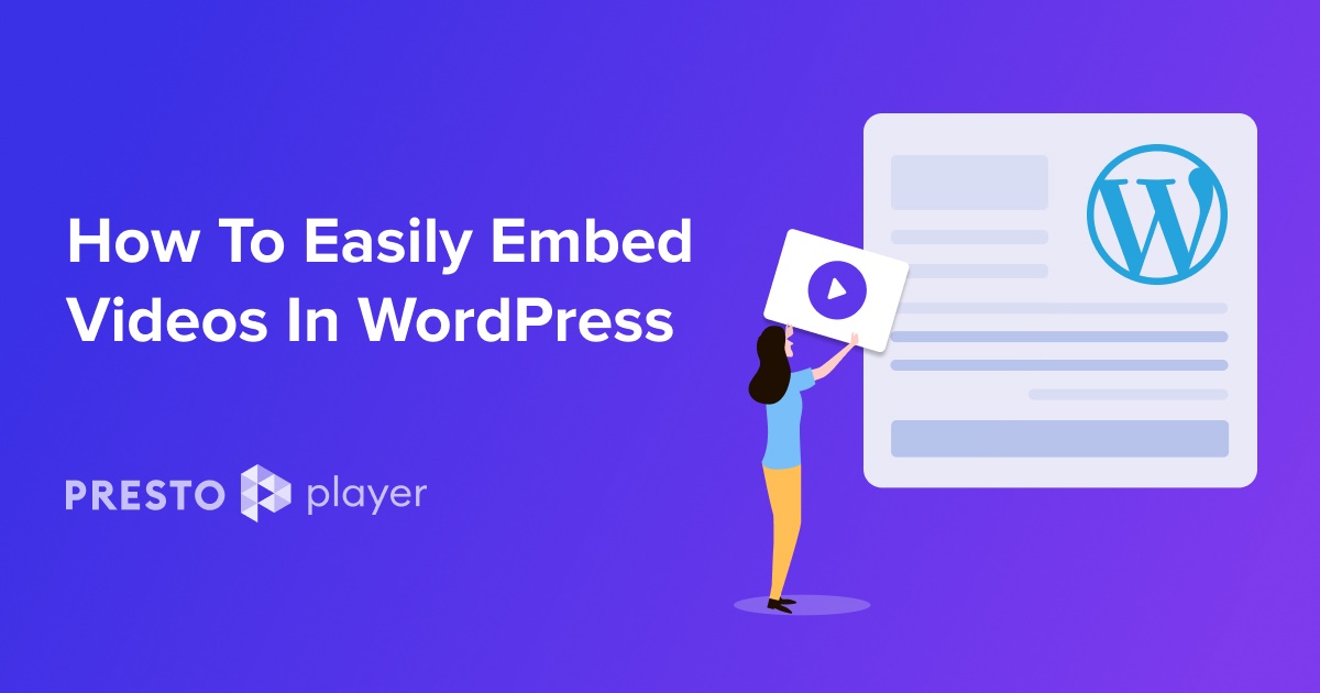 How to add video plugin in WordPress