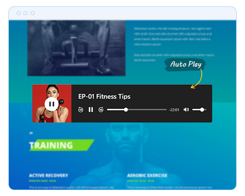 Podcasters Focus Mode