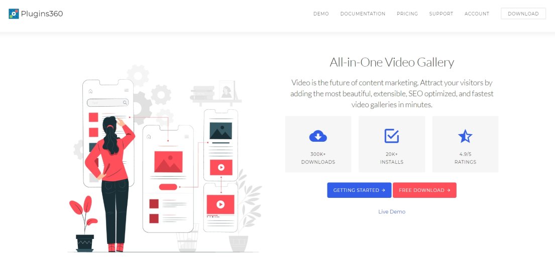 All-in-One Video Gallery