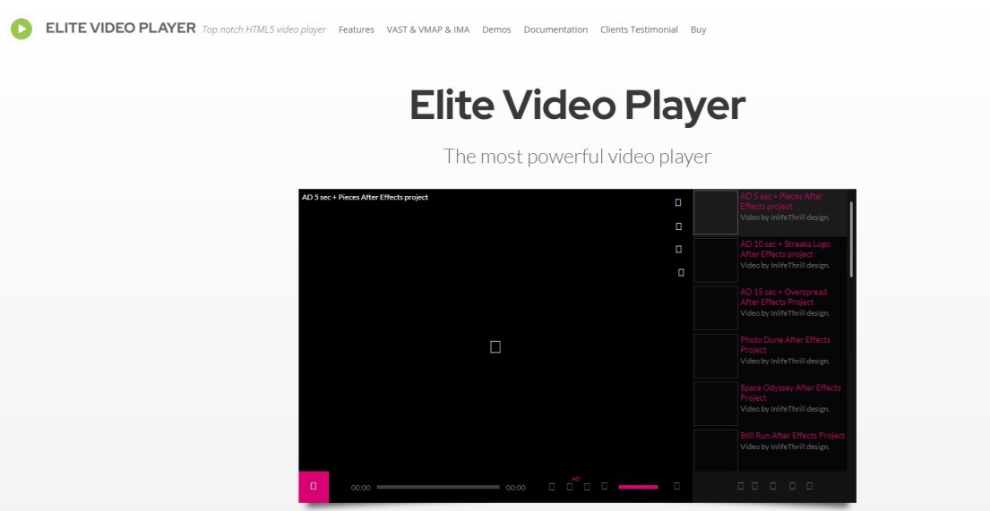 Elite Video Player